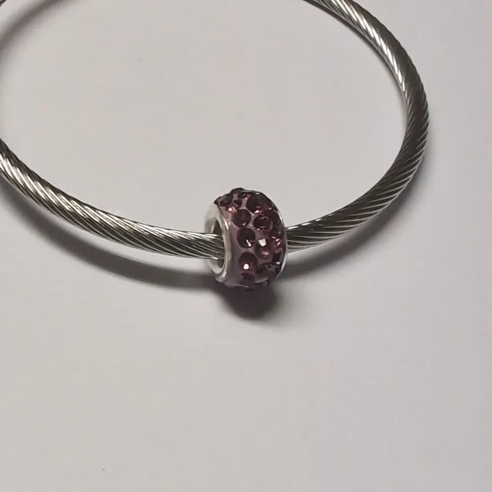 charm purple pandora